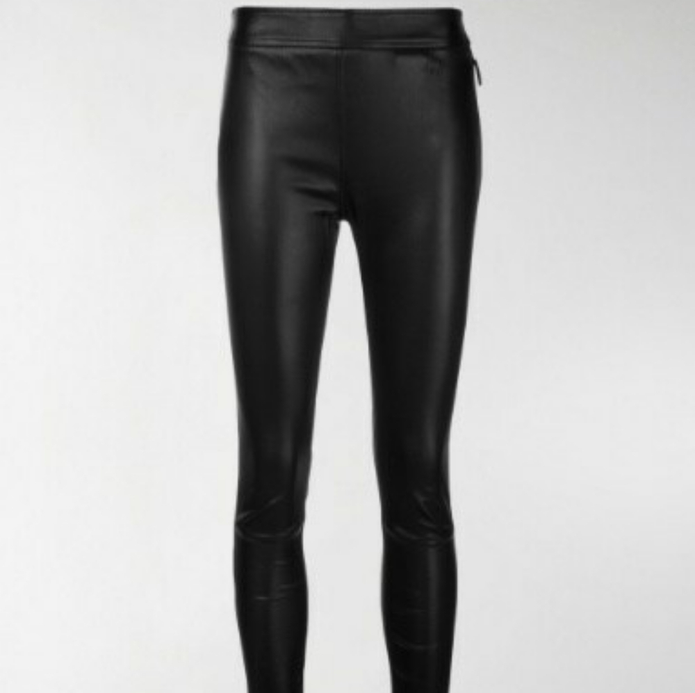 Leather leggings